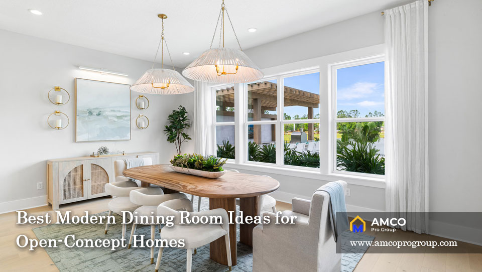 Best Modern Dining Room Ideas for Open-Concept Homes